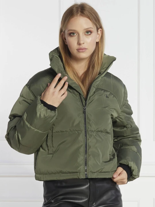 Zdjęcie produktu Calvin Klein Jeans Kurtka | Cropped Fit khaki