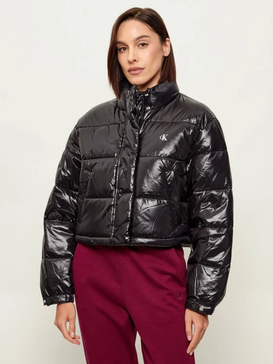 Zdjęcie produktu Calvin Klein Jeans Kurtka | Cropped Fit czarny