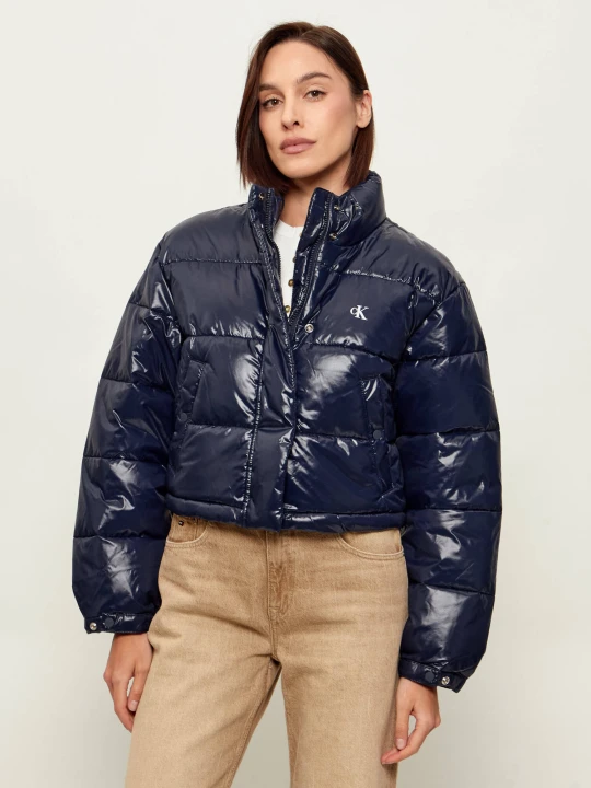 Zdjęcie produktu Calvin Klein Jeans Kurtka | Cropped Fit granatowy