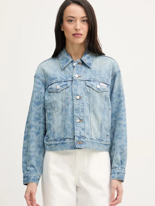 Zdjęcie produktu Calvin Klein Jeans kurtka damska niebieski