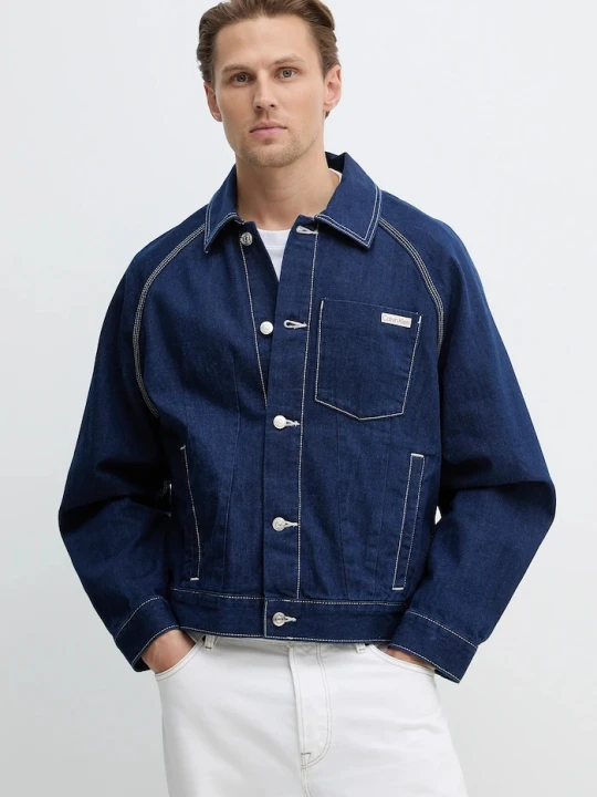 Zdjęcie produktu Calvin Klein Jeans kurtka jeansowa niebieski