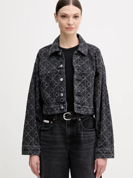 Zdjęcie produktu Calvin Klein Jeans kurtka jeansowa czarny