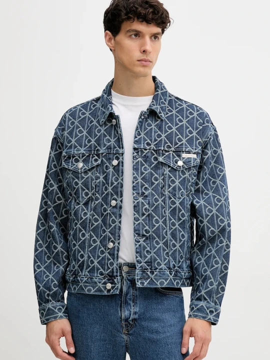 Zdjęcie produktu Calvin Klein Jeans kurtka jeansowa granatowy