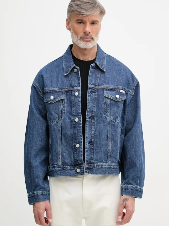 Zdjęcie produktu Calvin Klein Jeans kurtka jeansowa niebieski