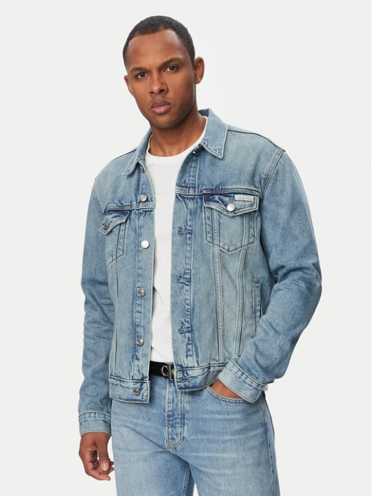 Zdjęcie produktu Calvin Klein Jeans Kurtka jeansowa Classic LV04RF957G Niebieski Regular Fit