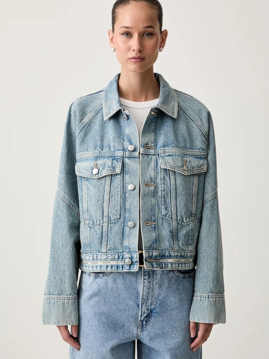 Zdjęcie produktu Calvin Klein Jeans kurtka jeansowa damska niebieski