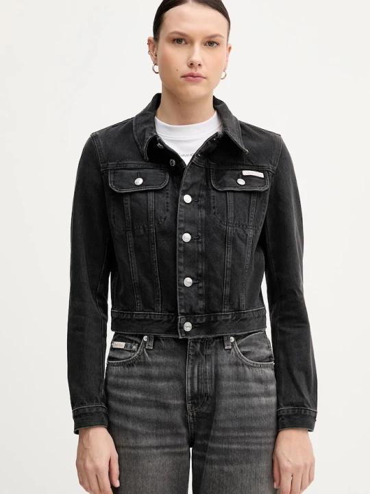 Zdjęcie produktu Calvin Klein Jeans kurtka jeansowa czarny