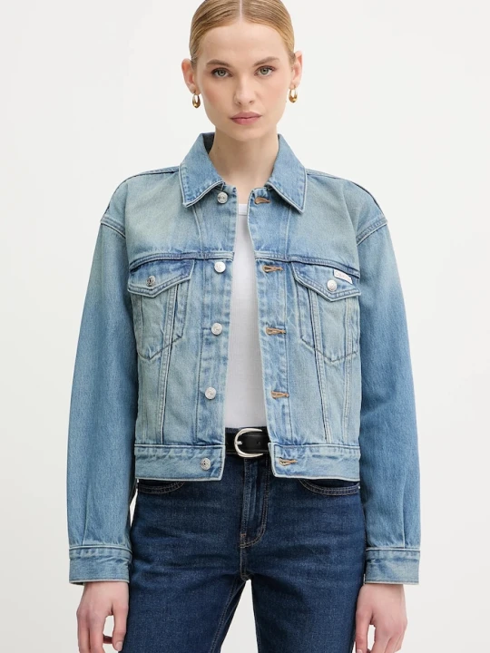 Zdjęcie produktu Calvin Klein Jeans kurtka jeansowa niebieski