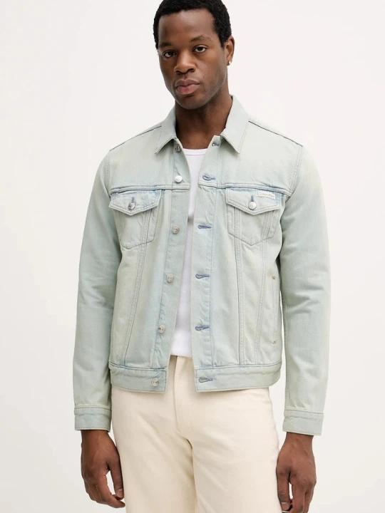 Zdjęcie produktu Calvin Klein Jeans kurtka jeansowa niebieski