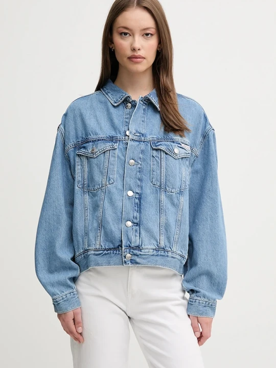 Zdjęcie produktu Calvin Klein Jeans kurtka jeansowa niebieski