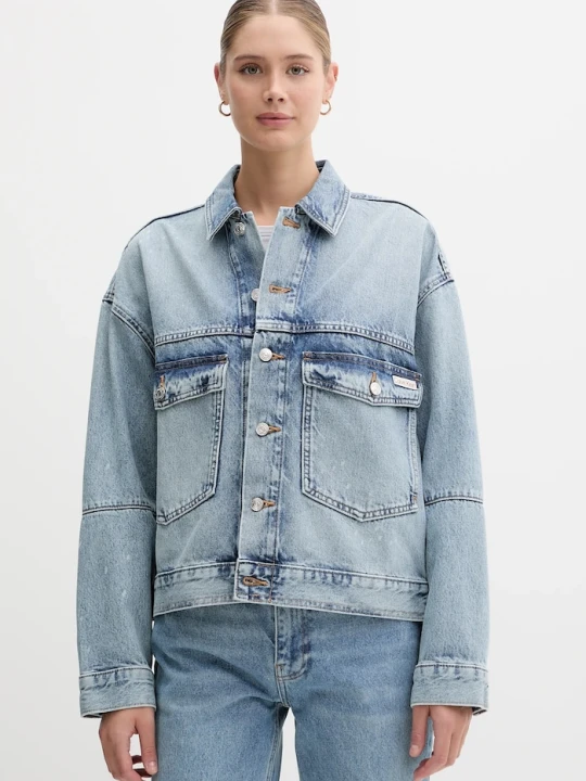 Zdjęcie produktu Calvin Klein Jeans kurtka jeansowa niebieski