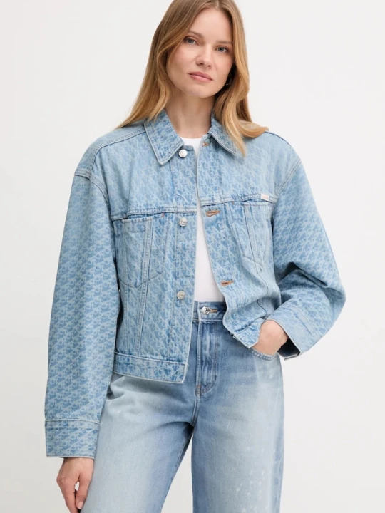 Zdjęcie produktu Calvin Klein Jeans kurtka jeansowa niebieski