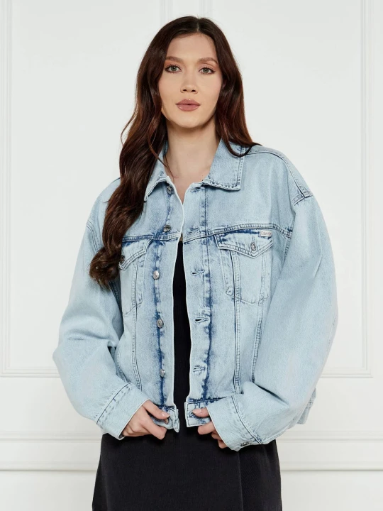 Zdjęcie produktu Calvin Klein Jeans Kurtka jeansowa | Loose fit błękitny