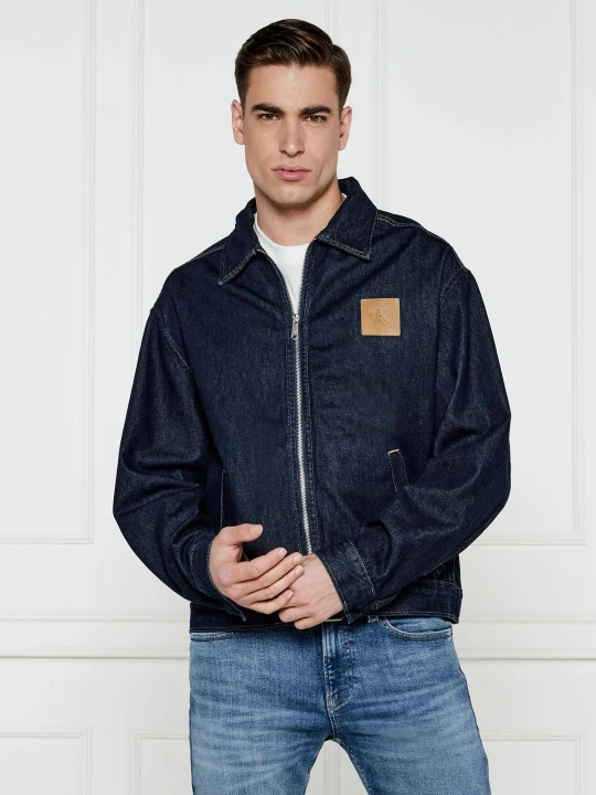 Zdjęcie produktu Calvin Klein Jeans Kurtka jeansowa | Regular Fit granatowy