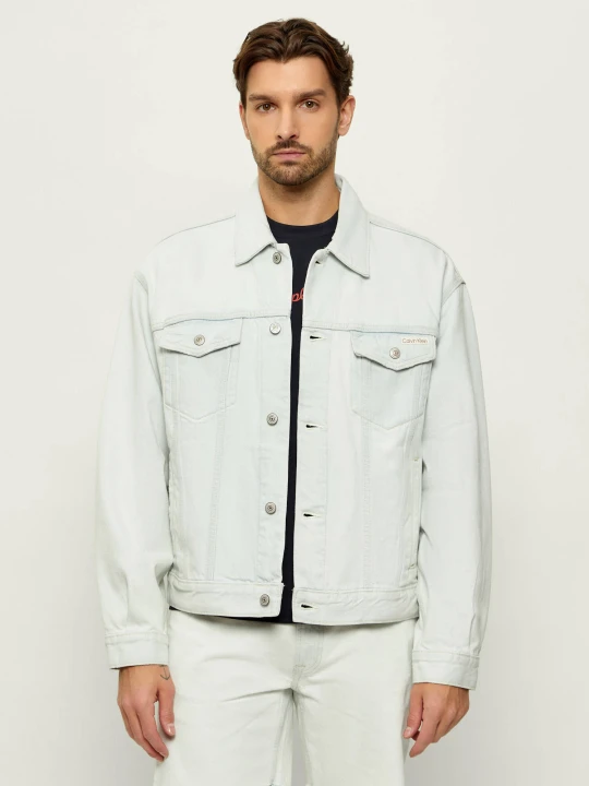 Zdjęcie produktu Calvin Klein Jeans Kurtka jeansowa | Relaxed fit błękitny