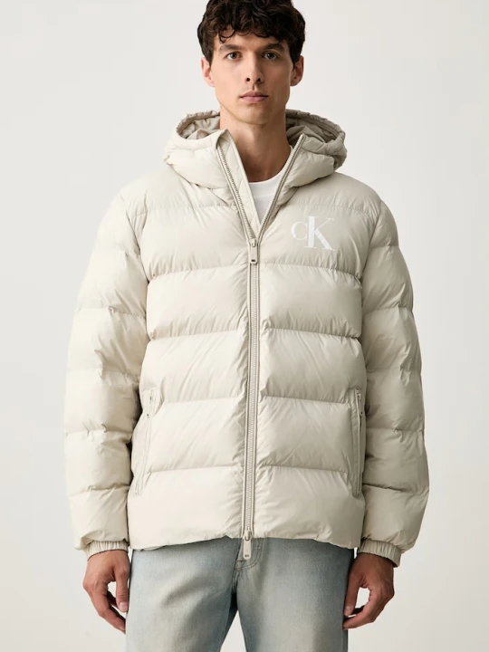 Zdjęcie produktu Calvin Klein Jeans kurtka pikowana męska beżowy