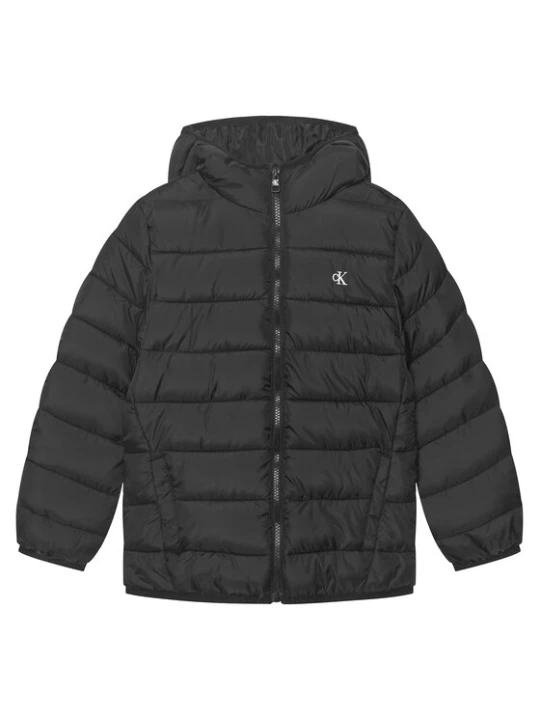 Zdjęcie produktu Calvin Klein Jeans Kurtka przejściowa Ck Monogram LVCKTJM15B Czarny Regular Fit