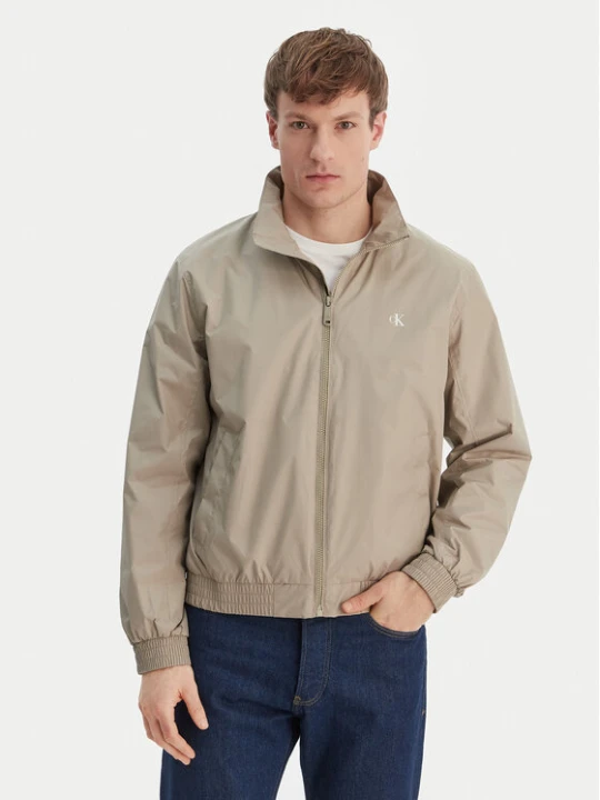 Zdjęcie produktu Calvin Klein Jeans Kurtka przejściowa Harrington LV04RF520G Brązowy Regular Fit