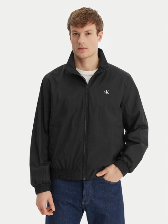 Zdjęcie produktu Calvin Klein Jeans Kurtka przejściowa Harrington LV04RF520G Czarny Regular Fit