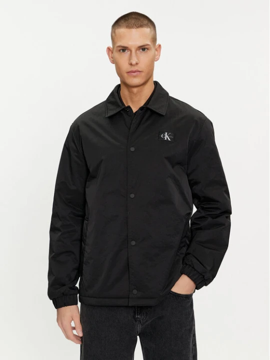 Zdjęcie produktu Calvin Klein Jeans Kurtka koszulowa Skater J30J325343 Czarny Regular Fit