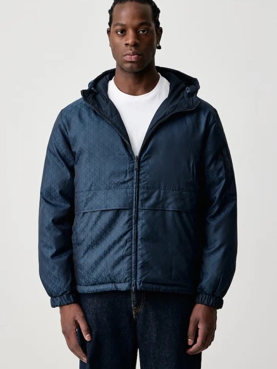 Zdjęcie produktu Calvin Klein Jeans kurtka puchowa dwustronna męska granatowy