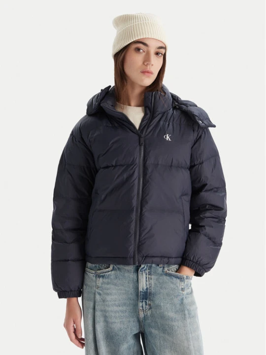 Zdjęcie produktu Calvin Klein Jeans Kurtka puchowa Essential LV047D501G Granatowy Relaxed Fit