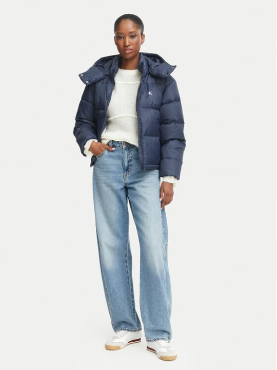 Zdjęcie produktu Calvin Klein Jeans Kurtka puchowa Essential LV047H500G Granatowy Relaxed Fit
