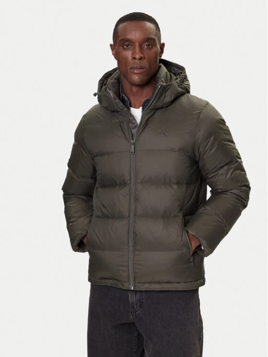 Zdjęcie produktu Calvin Klein Jeans Kurtka puchowa LV04RC518G Khaki Regular Fit