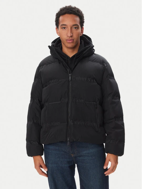 Zdjęcie produktu Calvin Klein Jeans Kurtka puchowa LV04RH523G Czarny Regular Fit