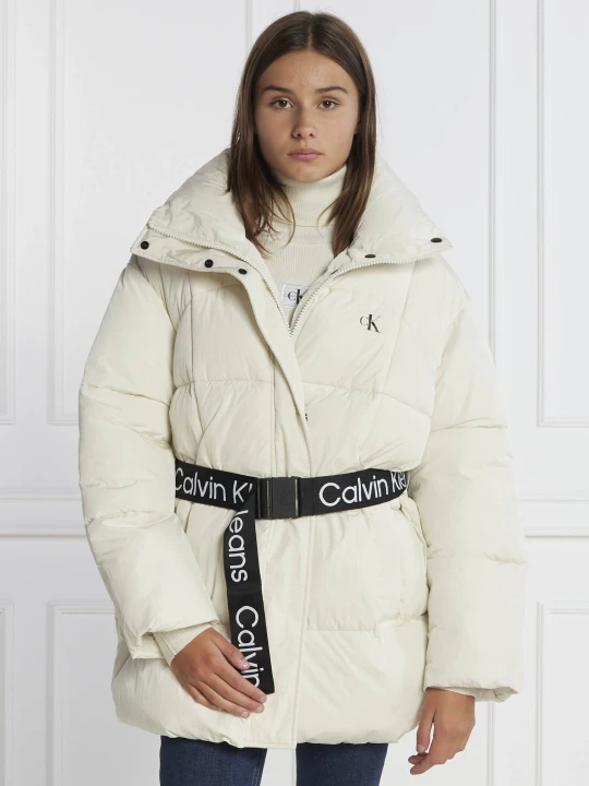 Zdjęcie produktu Calvin Klein Jeans Kurtka PUFFER | Regular Fit beżowy