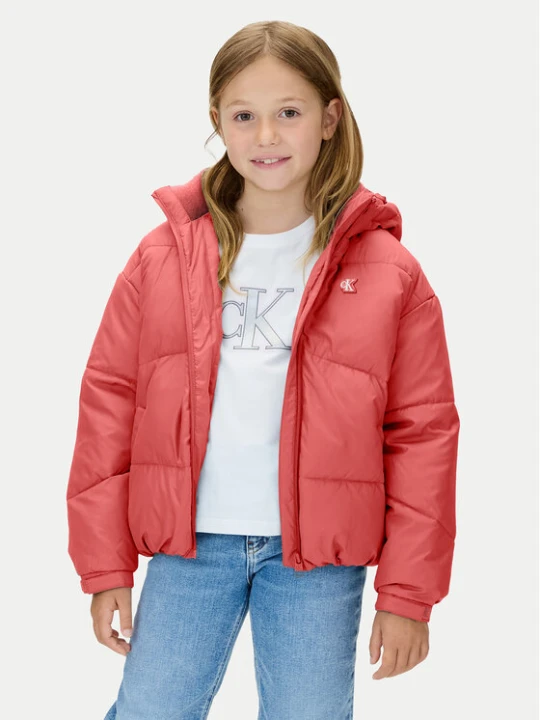 Zdjęcie produktu Calvin Klein Jeans Kurtka zimowa IG0IG02056 Różowy Regular Fit