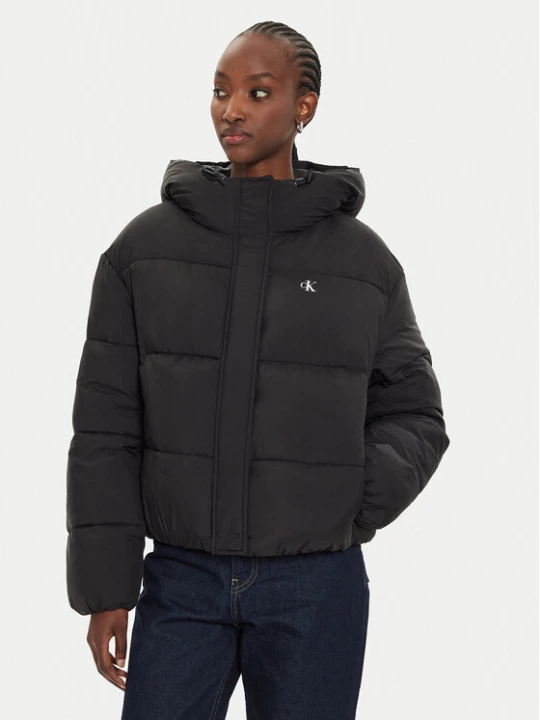 Zdjęcie produktu Calvin Klein Jeans Kurtka zimowa J20J224112 Czarny Regular Fit