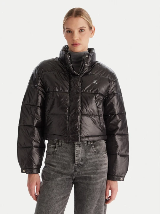 Zdjęcie produktu Calvin Klein Jeans Kurtka zimowa LV047D504G Czarny Regular Fit