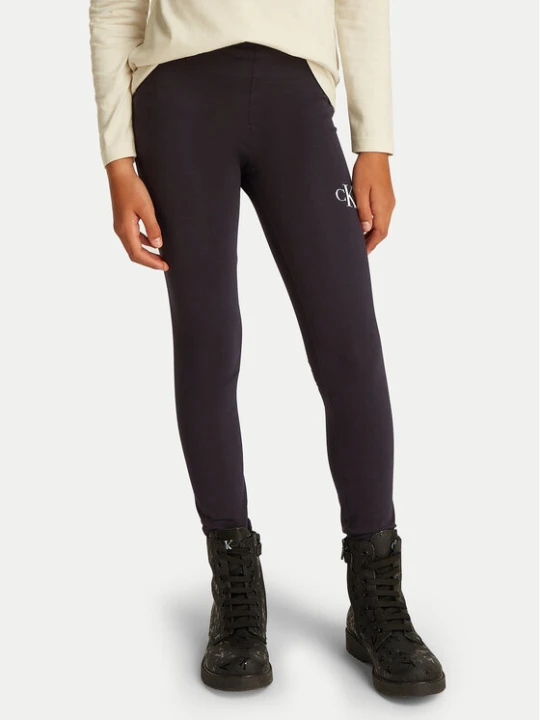 Zdjęcie produktu Calvin Klein Jeans Legginsy IG0IG02137 D Czarny Slim Fit
