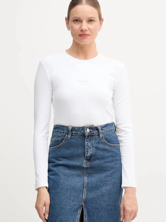 Zdjęcie produktu Calvin Klein Jeans longsleeve biały