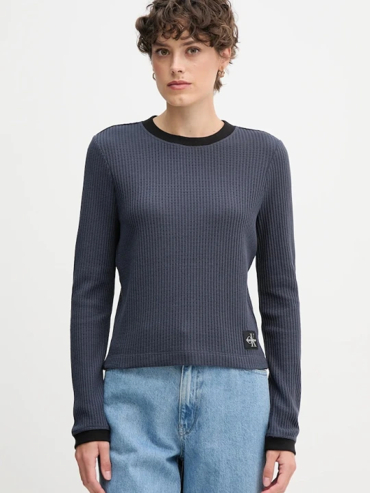 Zdjęcie produktu Calvin Klein Jeans longsleeve granatowy
