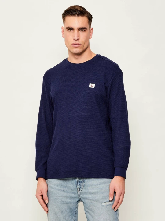 Zdjęcie produktu Calvin Klein Jeans Longsleeve | Classic fit granatowy