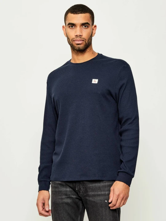 Zdjęcie produktu Calvin Klein Jeans Longsleeve | Classic fit granatowy