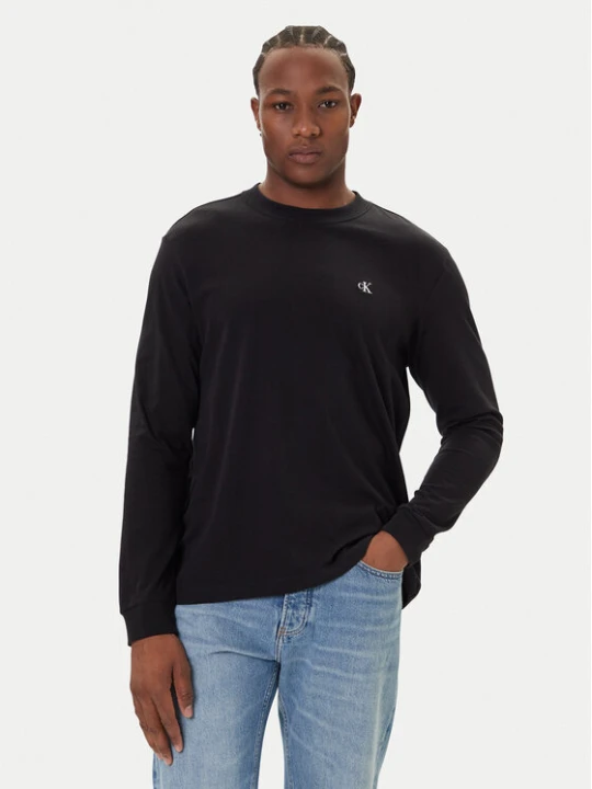 Zdjęcie produktu Calvin Klein Jeans Longsleeve Easy LV04RD247G Czarny Regular Fit