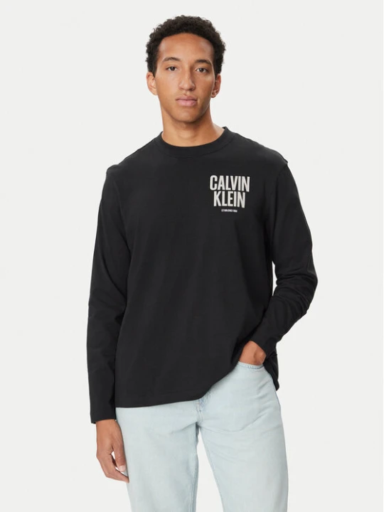 Zdjęcie produktu Calvin Klein Jeans Longsleeve LV04RH859G Czarny Regular Fit