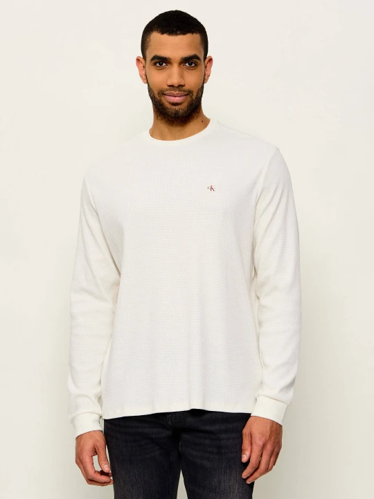 Zdjęcie produktu Calvin Klein Jeans Longsleeve | Regular Fit ecru