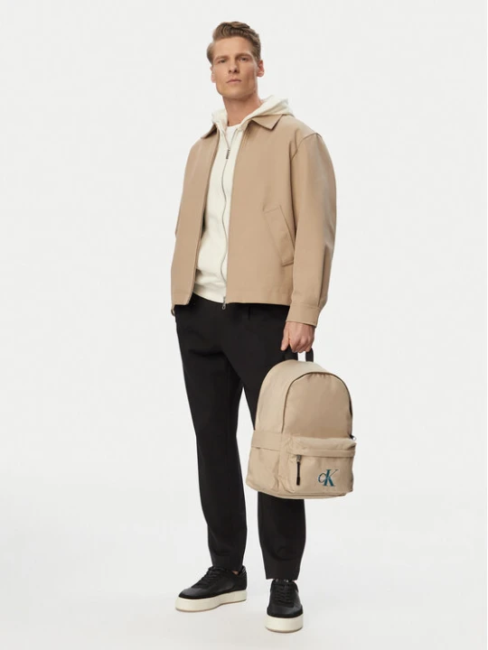 Zdjęcie produktu Calvin Klein Jeans Plecak Solid Monologo Backpack IU0IU00731 Beżowy