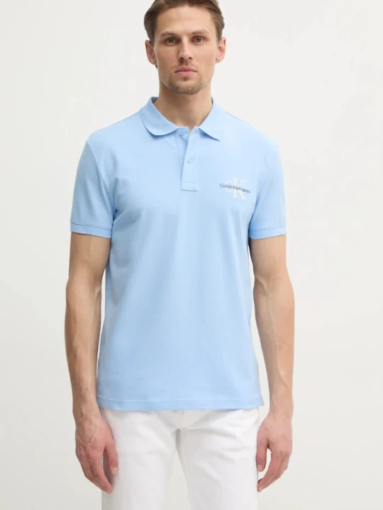 Zdjęcie produktu Calvin Klein Jeans polo niebieski