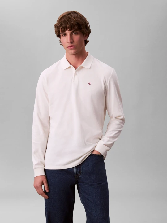 Zdjęcie produktu Calvin Klein Jeans Polo | Classic fit ecru