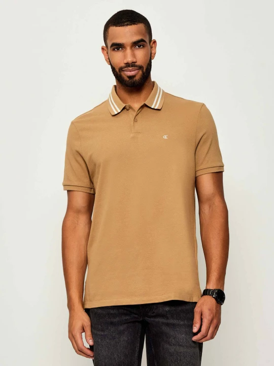 Zdjęcie produktu Calvin Klein Jeans Polo | Classic fit beżowy