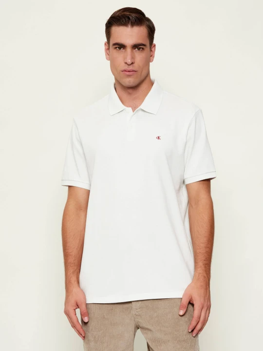 Zdjęcie produktu Calvin Klein Jeans Polo | Classic fit | pique biały