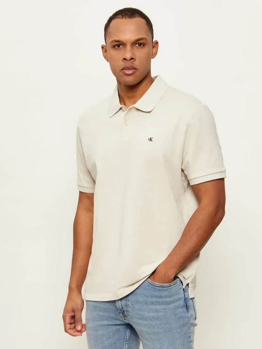Zdjęcie produktu Calvin Klein Jeans Polo | Classic fit | pique beżowy
