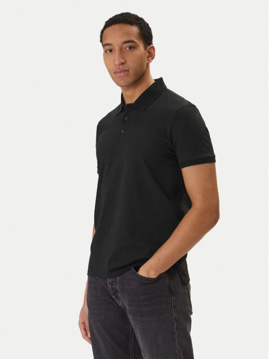 Zdjęcie produktu Calvin Klein Jeans Polo Classic Monogram LV04RD255G Czarny Regular Fit
