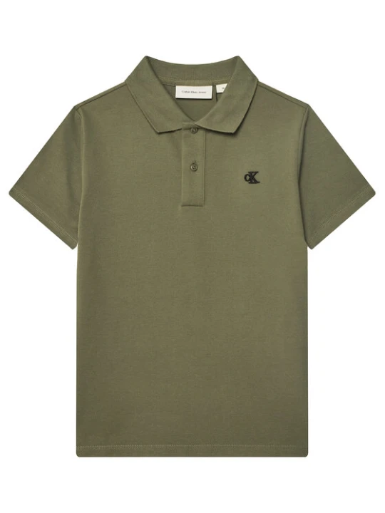 Zdjęcie produktu Calvin Klein Jeans Polo Essential IB0IB02486 D Zielony Regular Fit