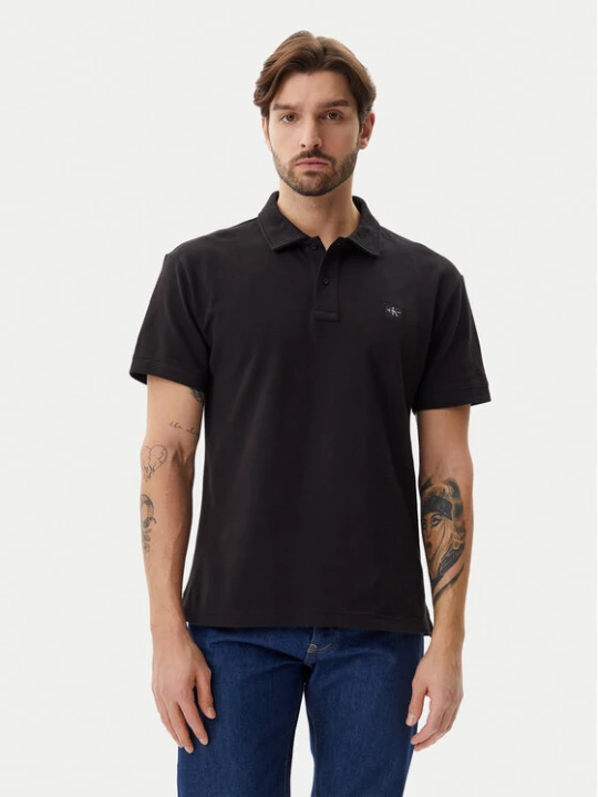 Zdjęcie produktu Calvin Klein Jeans Polo J30J327040 Czarny Regular Fit